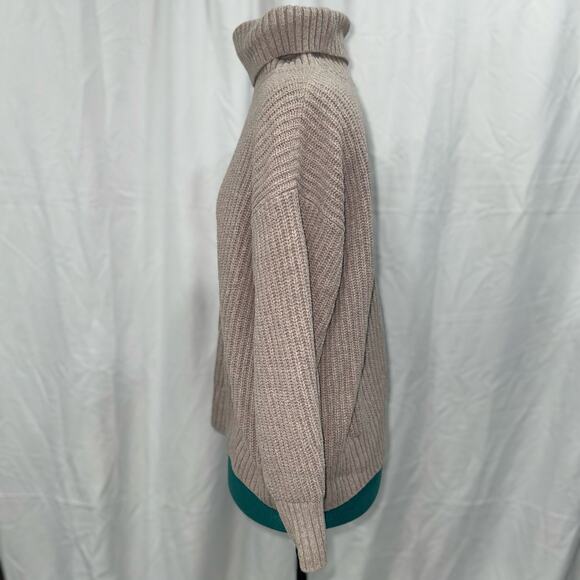 Gap Brown Heather Turtleneck Sweater | Sz S - Picture 4 of 8